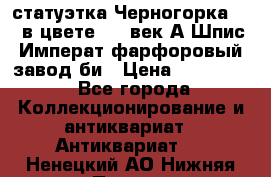 статуэтка Черногорка1877 в цвете  19 век А.Шпис Императ.фарфоровый завод би › Цена ­ 350 000 - Все города Коллекционирование и антиквариат » Антиквариат   . Ненецкий АО,Нижняя Пеша с.